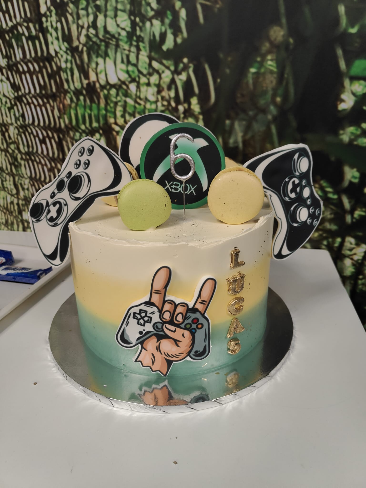 gamer xbox birthday cake